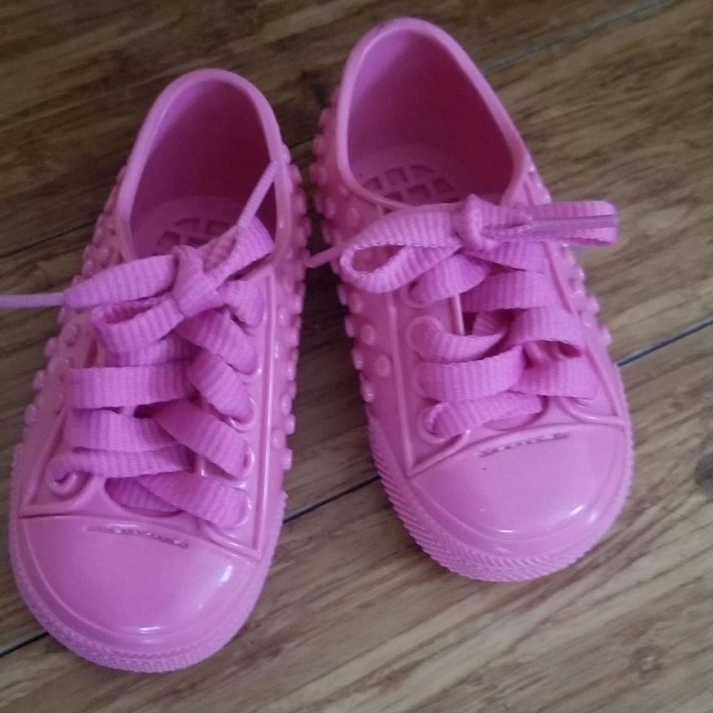 Mini Melissa 5c Toddler Jelly Pink Kids Shoes